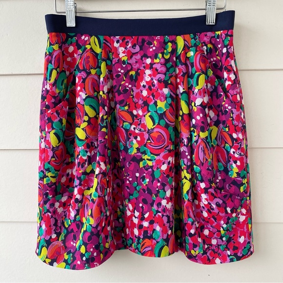 LILLY PULITZER • Clover Skirt Floral Multicolor Wild Confetti Size 8 - Picture 9 of 16
